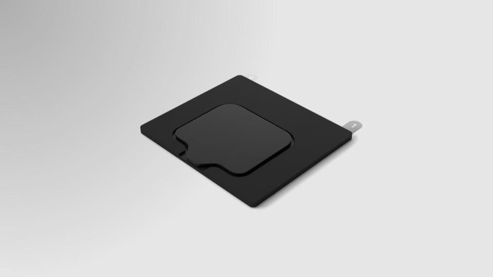 Neat Pad glass mount