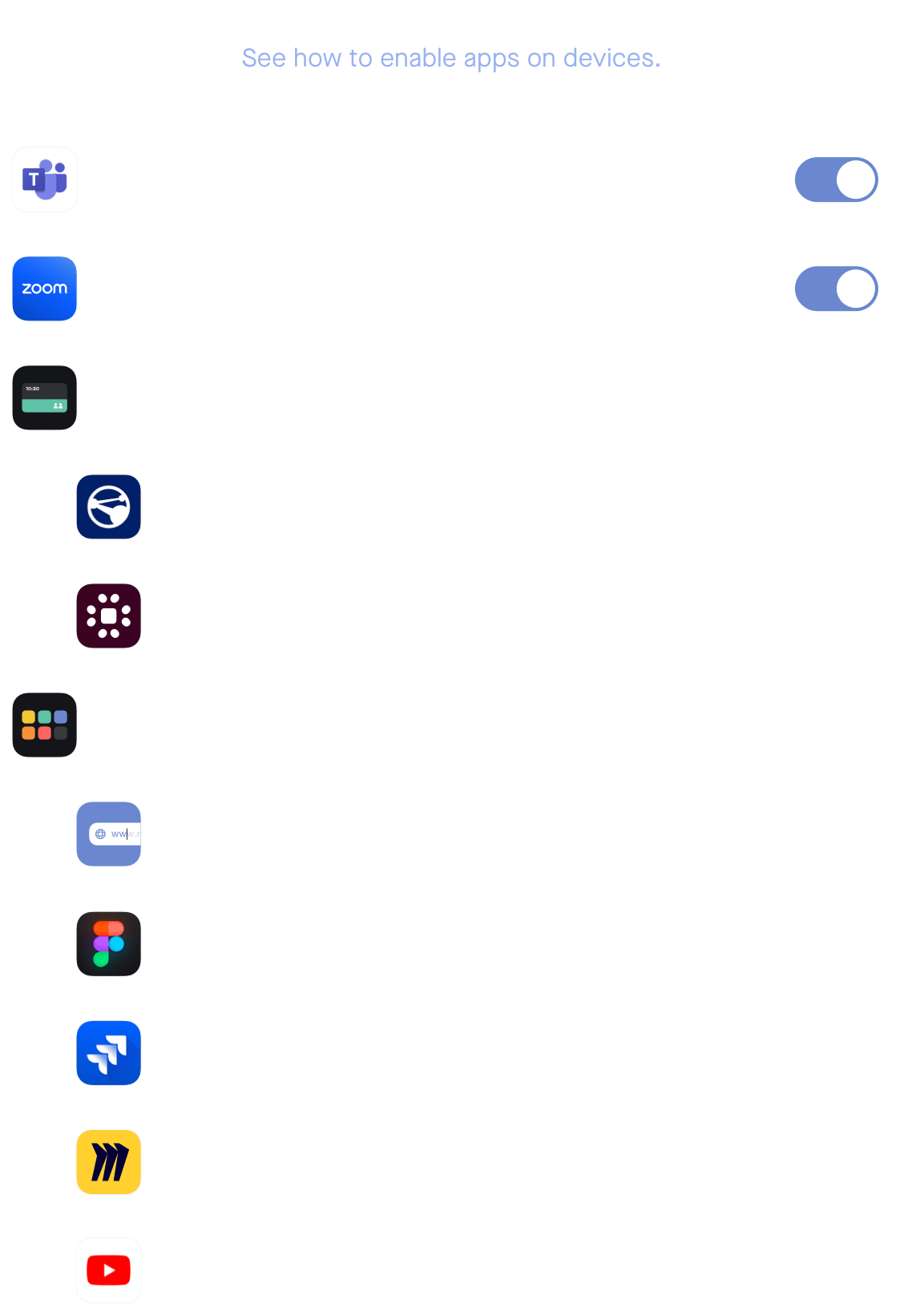Neat Pulse application view - Apps